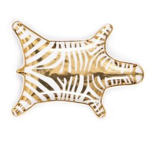 Johnathan Adler Zebra Jewelry Dish